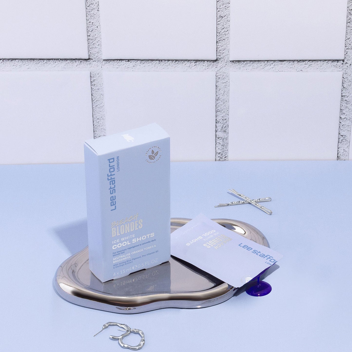 Bleach Blondes Ice White Toning Cool Shots 4x15ml