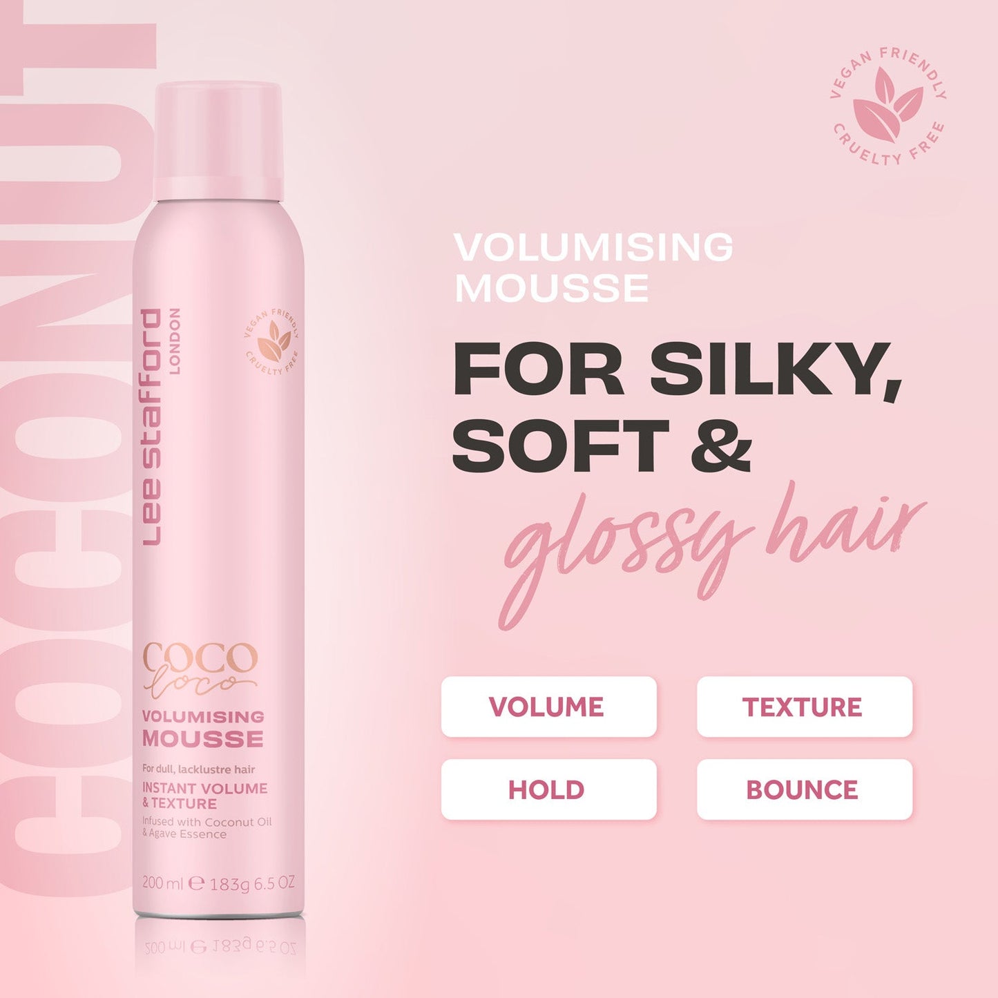 Coco Loco Volumising Mousse