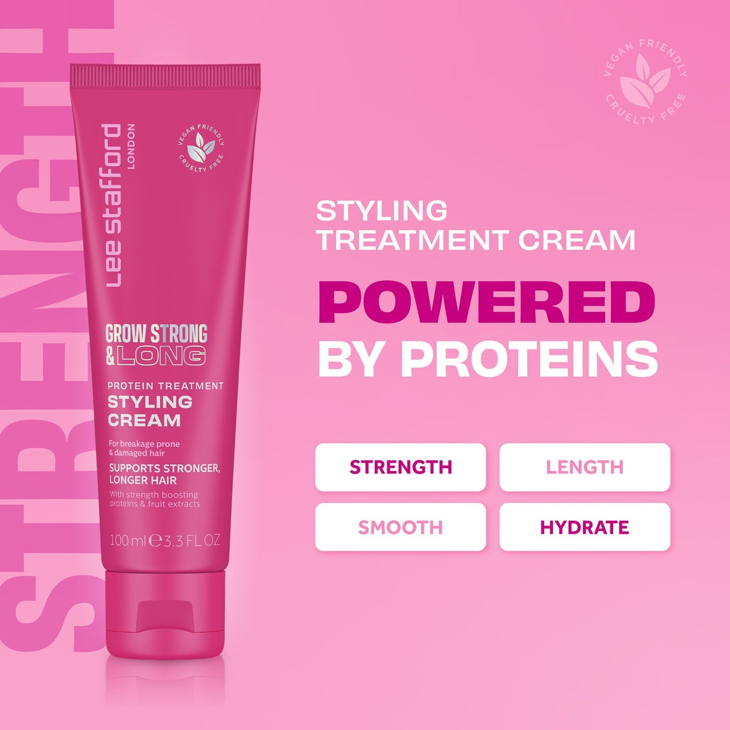 Grow Strong & Long Protein Treatment Styling Cream