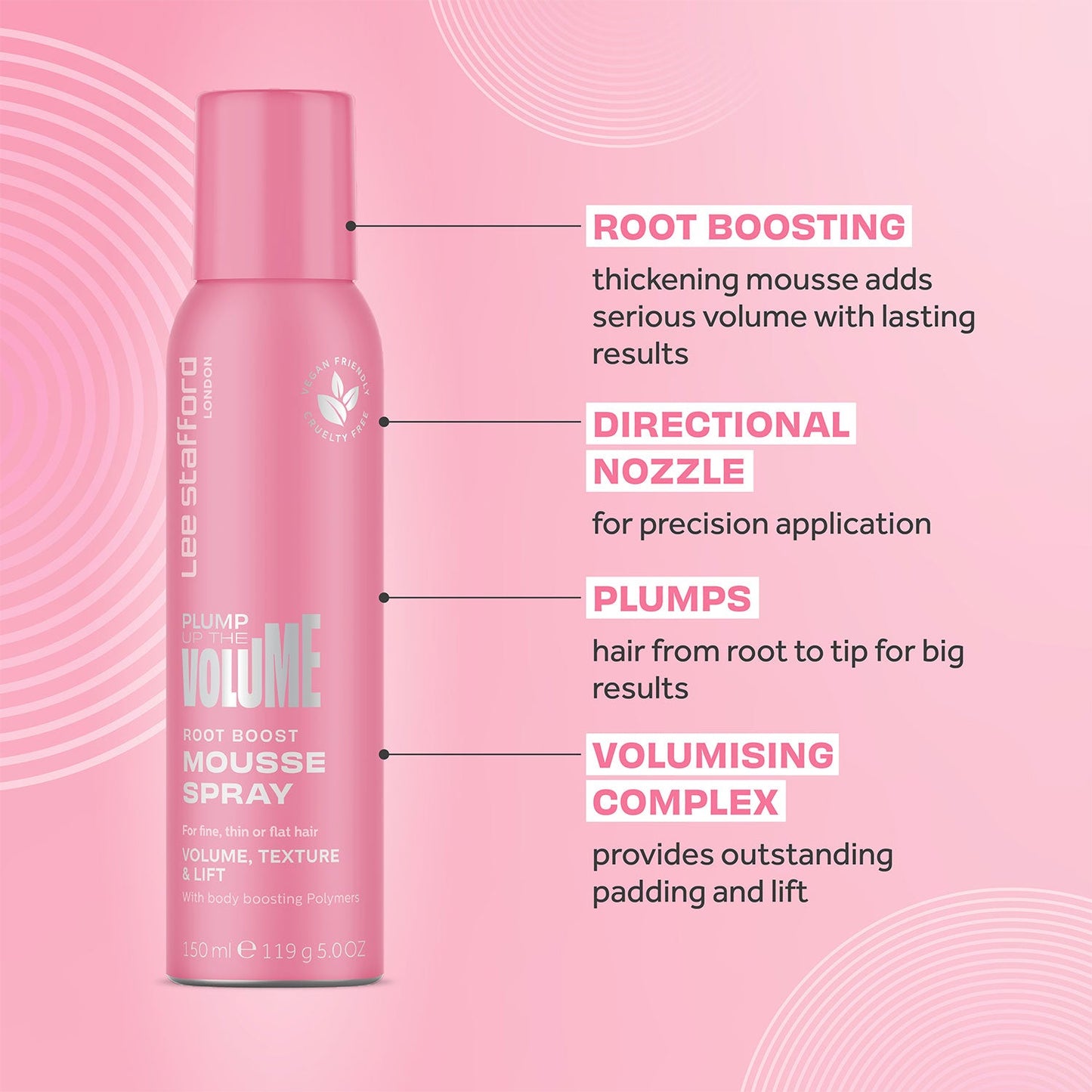 Plump Up The Volume Root Boost Mousse Spray