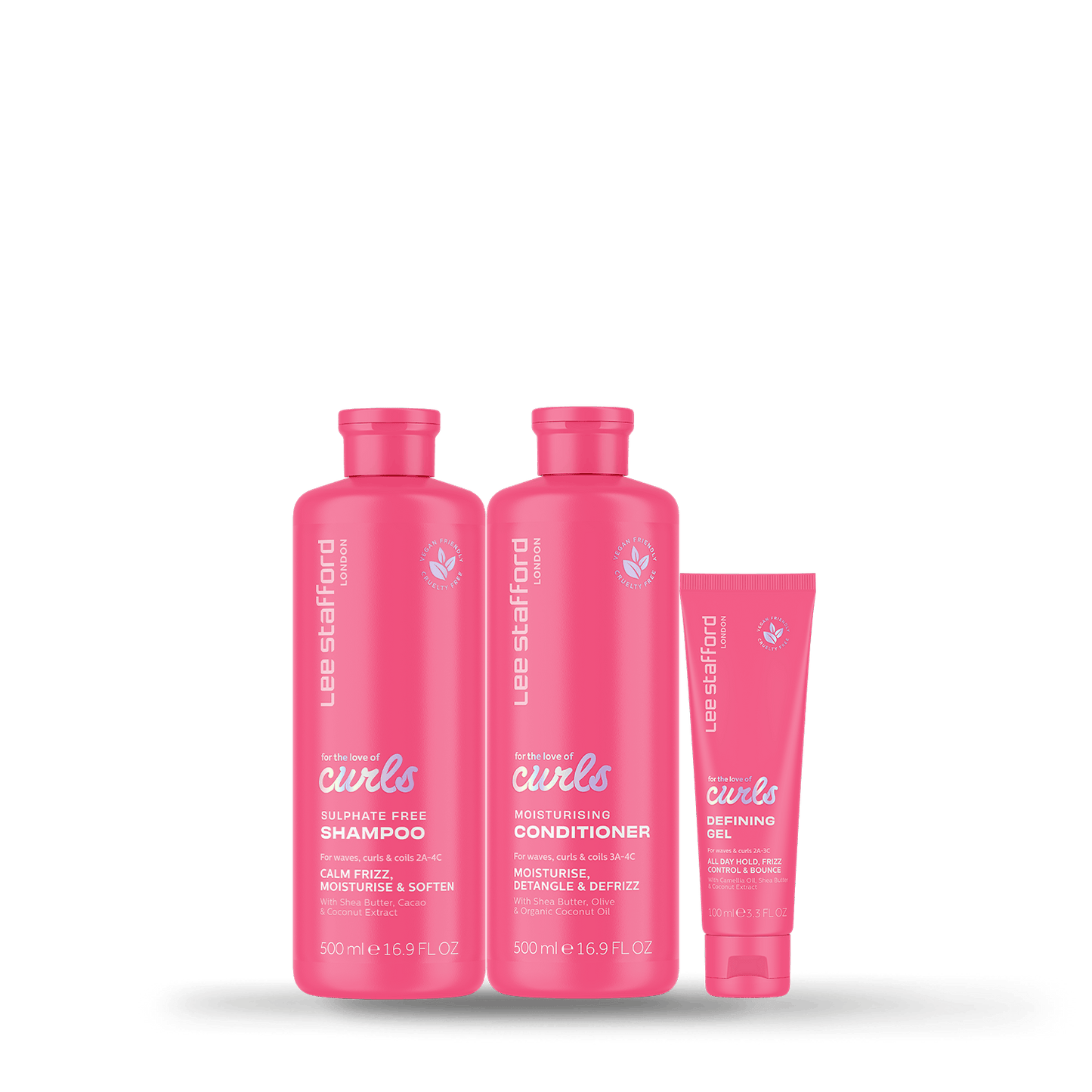 Lee Stafford UK For The Love Of Curls Wash & Define Starter Kit