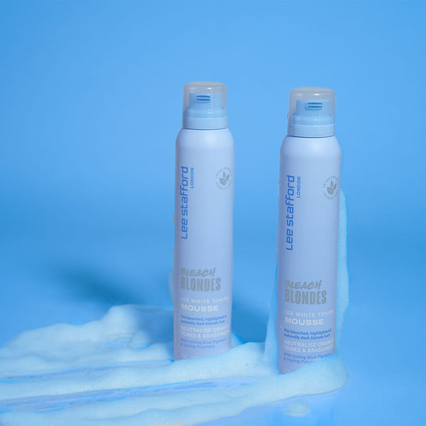 Bleach Blondes Ice White Toning Mousse