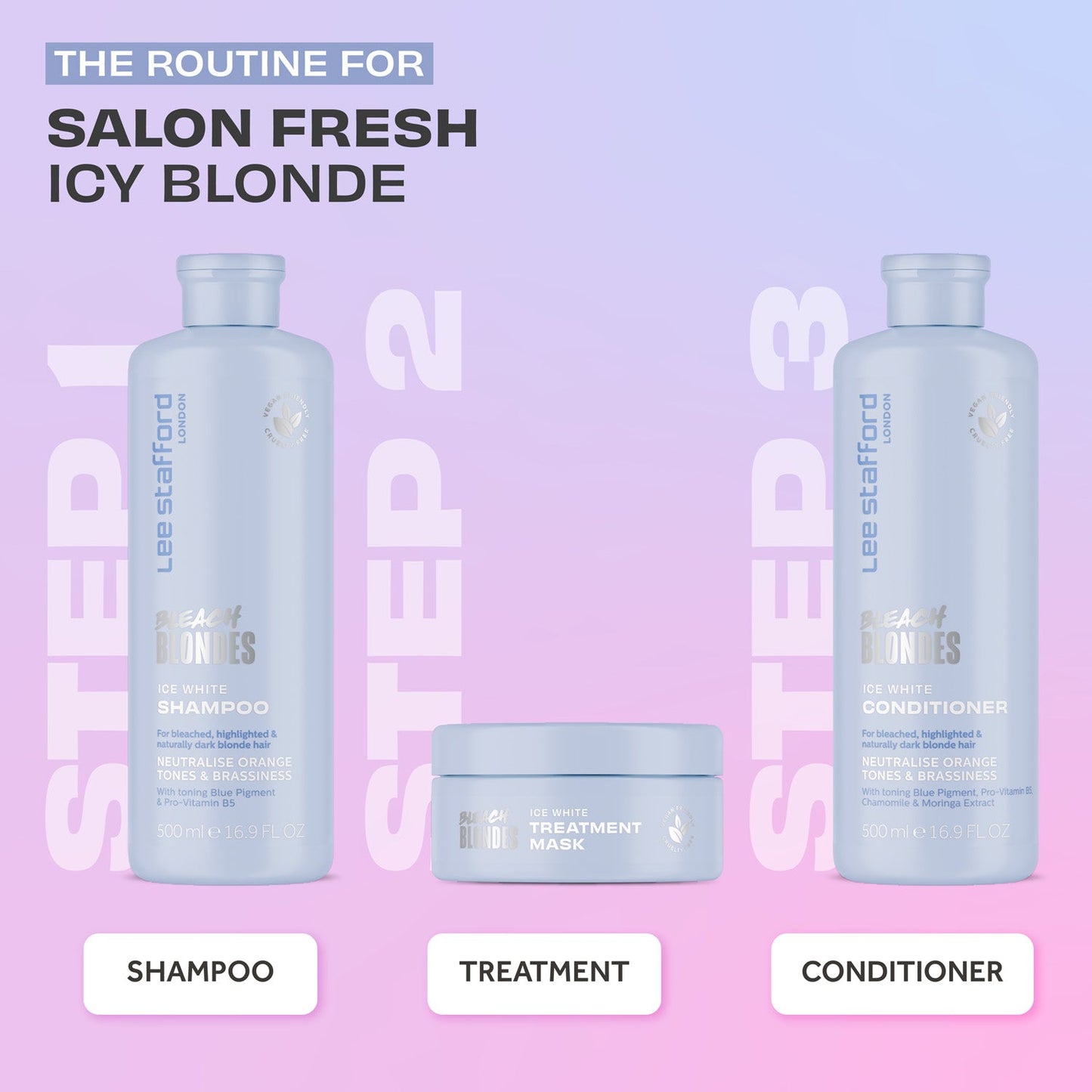 Bleach Blondes Ice White Toning Conditioner 500ml