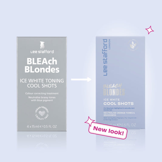 Bleach Blondes Ice White Toning Cool Shots 4x15ml