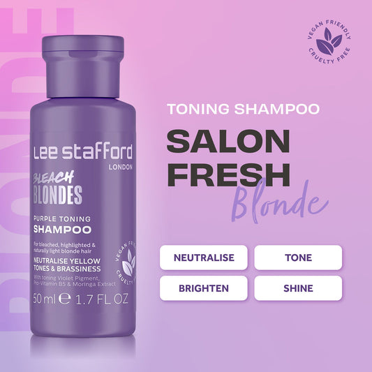 Bleach Blondes Purple Toning Shampoo Mini