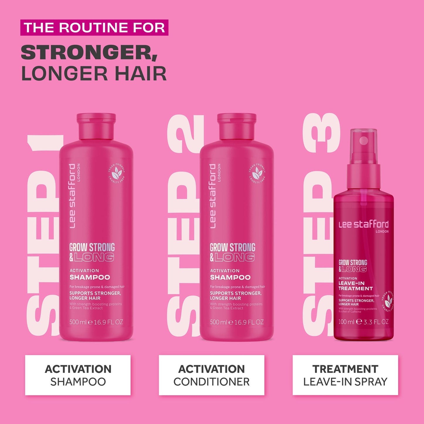 Grow Strong & Long Activation Shampoo 500ml