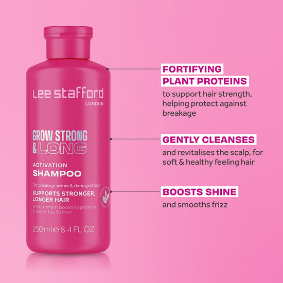 Grow Strong & Long Activation Shampoo Lee Stafford UK
