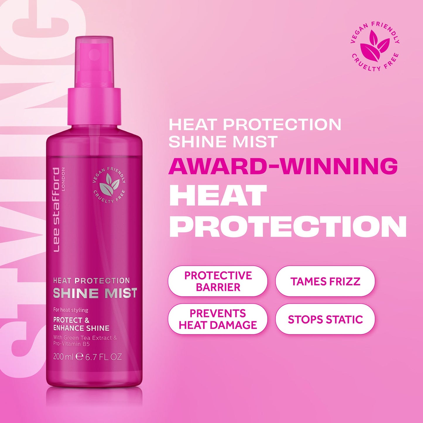 Shine Mist Heat Protection | Lee Stafford UK